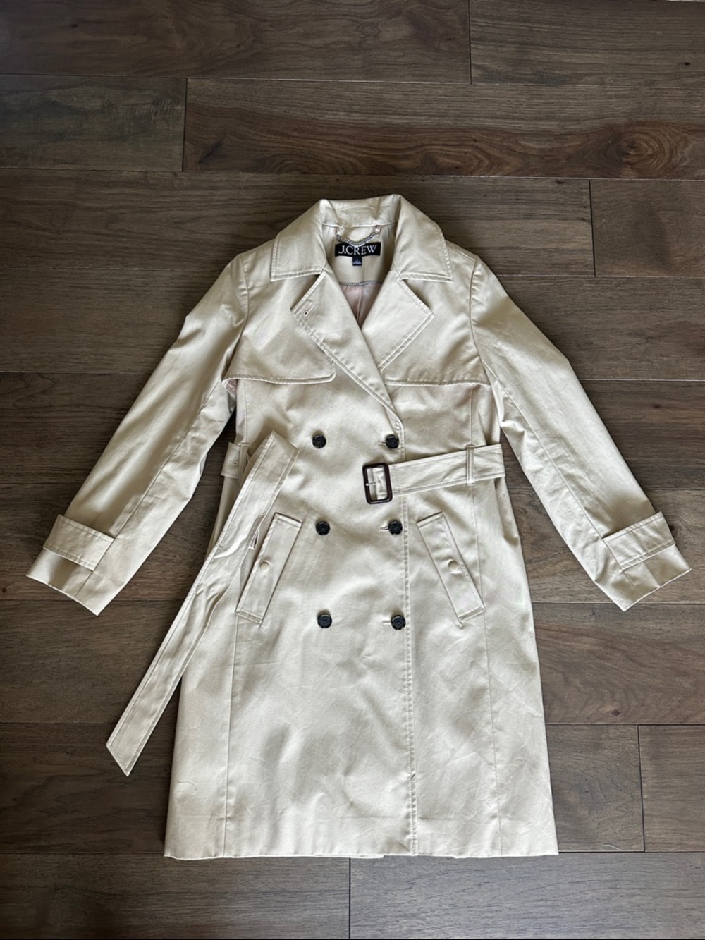 J.Crew Icon Trench Coat, Vintage Khaki